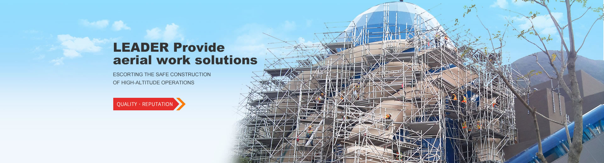 chất lượng Tháp giàn giáo nhôm nhà máy sản xuất