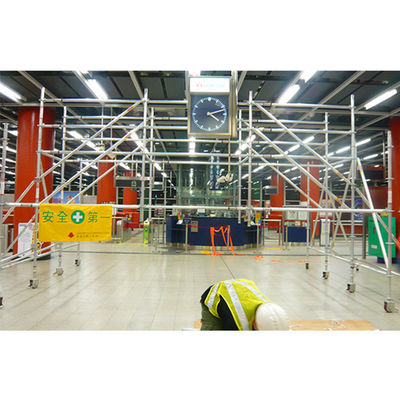 Tháp Scaffold di động bền Scaffold Cuplock nhôm cho bảo trì trạm