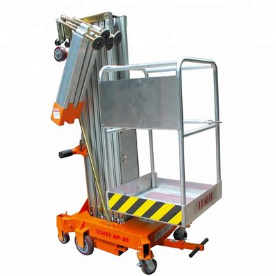 Giá tốt. Vật liệu nhôm bền Lift thẳng đứng một người đàn ông nhân viên sàn nâng trực tuyến