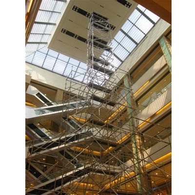 Giá tốt. 50.8mm Diameter Aluminium Scaffold Tháp 39m Cao độ 3,2m Độ dày Ringlock Scaffolding trực tuyến