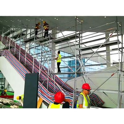 Giá tốt. Tháp giàn giáo di động CE, Tháp truy cập nhôm để bảo trì thang cuốn trực tuyến