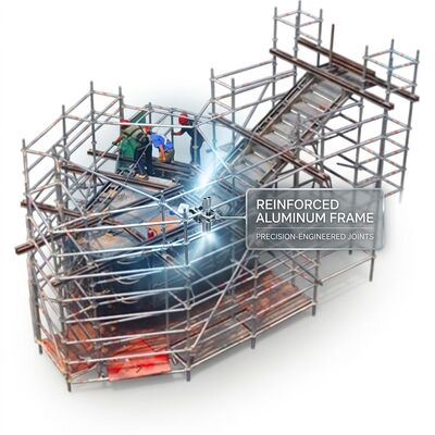 Giá tốt. Narrow 0.6m Indoor Aluminium Scaffold Tower Ultra-Slim Profile Access Platform with Stabilizing Outriggers for Tight (Nâng cao 0.6m trong nhà) trực tuyến